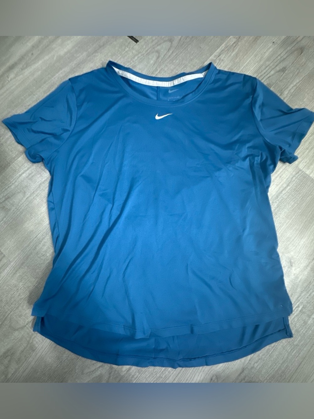Nike Women's Royal Blue Short Sleeve Dri-FIT Tee